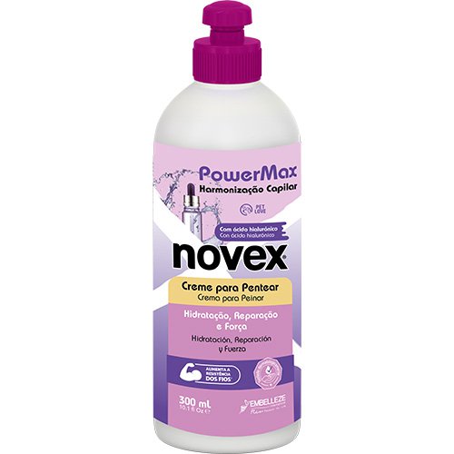 Crema de Peinar Novex PowerMax Ácido Hialurónico 300g