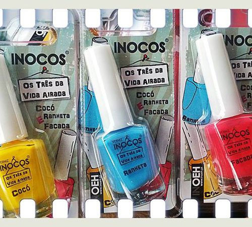 Manicure pack Inocos Os Três da Vida Airada ultra creamy 3 colors