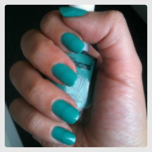 Nail polish Inocos Maria Ofelia pool green ultra creamy 9ml