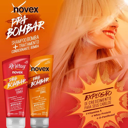 Shampoo Novex Pra Bombar salt-free 200ml