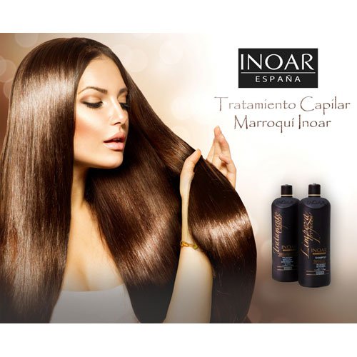 Brazilian straightening pack Inoar Moroccan Hair Treatment 2x250ml