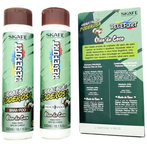 Maintenance kit Skafe Regefort Coconut Oil Powerful Hydration 2x300ml