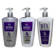 Kit Straightening and Botox B&B Grape and Hyaluronic 3x1L