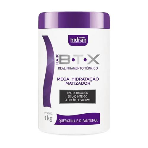 Kit Botox Hidran BTX Matizador Desmaya Cabello Profesional 2 productos 2x1Kg