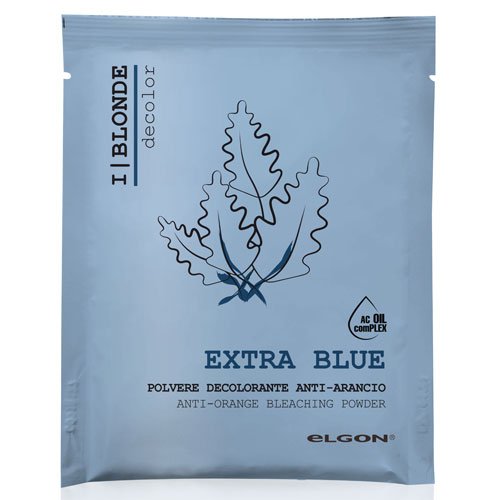 Polvo Decolorante Elgon Extra Blue anti-naranja 50g 