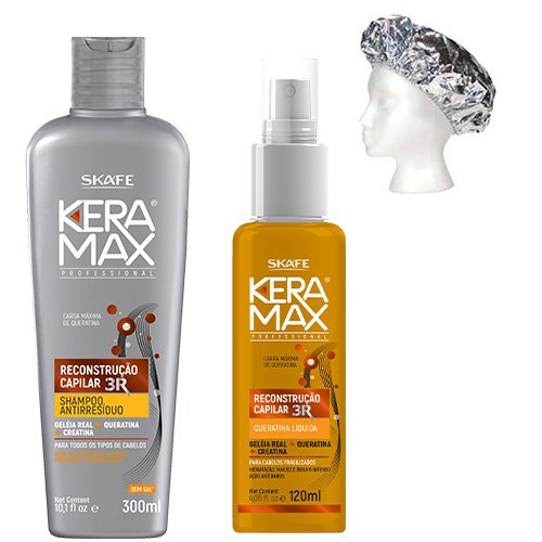 Treatment pack Skafe Keramax Reconstruction Liquid Keratin 3 products