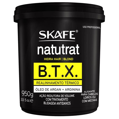 Botox capilar Skafe Natutrat BTX Matizador Blond Profesional 950g
