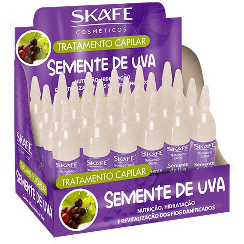 Kit Vial single dose Skafe Grapeseed Oil 24x10ml