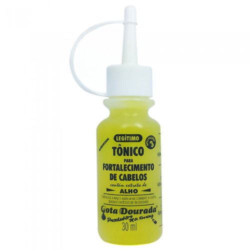 Tónico Gota Dourada Anticaspa y Anticaída Extracto de Ajo 30ml Tónico Gota Dourada Anticaspa y Anticaída Extracto de Ajo 30ml