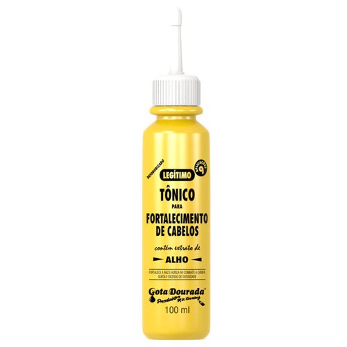 Tónico Gota Dourada Anticaspa y Anticaída Extracto de Ajo 100ml Tónico Gota Dourada Anticaspa y Anticaída Extracto de Ajo 100ml