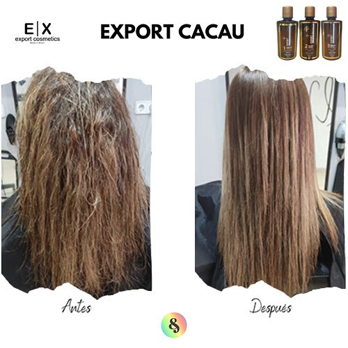 Kit Keratin Straightening Export Cacau 3x350ml