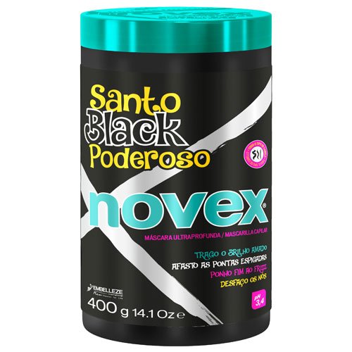 Mask Novex Santo Black Power 400g Mask Novex Santo Black Power 400g