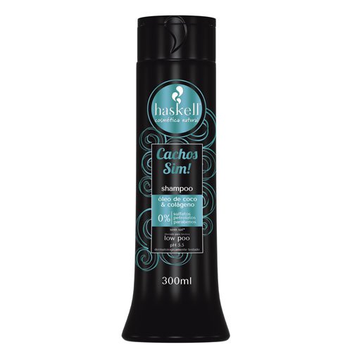 Shampoo Haskell Curly yes! Low Poo 0% sulfates, pretolatums y parabens 300ml Shampoo Haskell Curly yes! Low Poo 0% sulfates, pretolatums y parabens 300ml