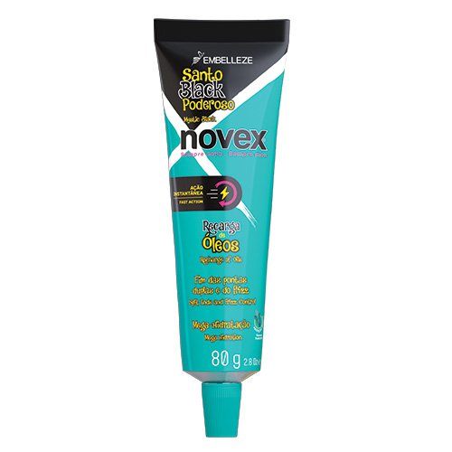 Moisturizing Recharge Novex Santo Black Power vegan 80g