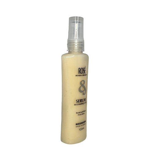 Serum B&B Rosé Keratina and Hyaluronic Reconstruction 120ml 