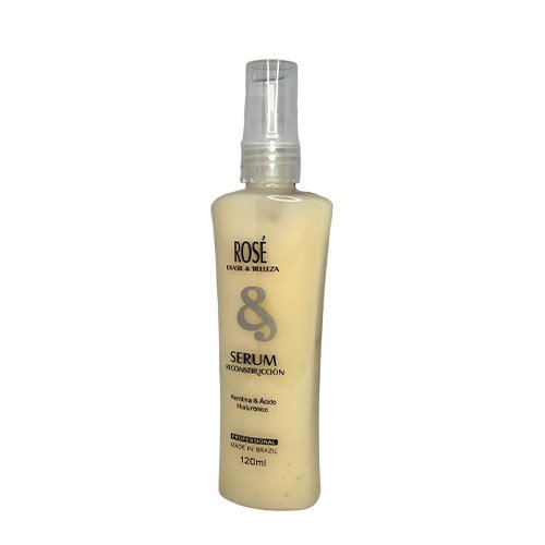 Serum B&B Rosé Keratina and Hyaluronic Reconstruction 120ml 
