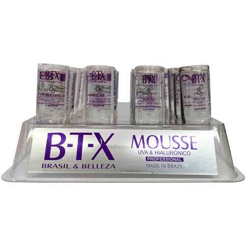 Kit Botox Capilar B&B Uva y Hialurónico BTX Mousse 20x15ml Kit Botox Capilar B&B Uva y Hialurónico BTX Mousse 20x15ml