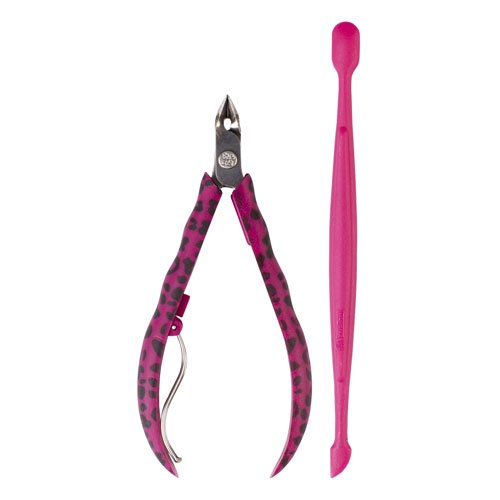 Kit Alicate de Cutículas + Bajapieles Mundial 758 Fucsia Kit Alicate de Cutículas + Bajapieles Mundial 758 Fucsia