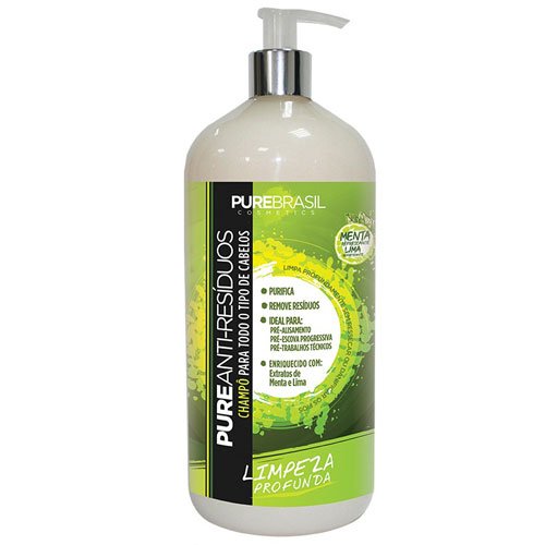 Antiresidue shampoo PureBrasil 500ml Antiresidue shampoo PureBrasil 500ml