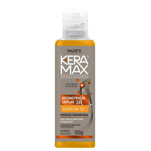 Gel keratin Skafe Keramax Reconstruction 120g Gel keratin Skafe Keramax Reconstruction 120g