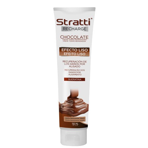 Keratin recharge Stratti chocolate straight effect 150ml Keratin recharge Stratti chocolate straight effect 150ml