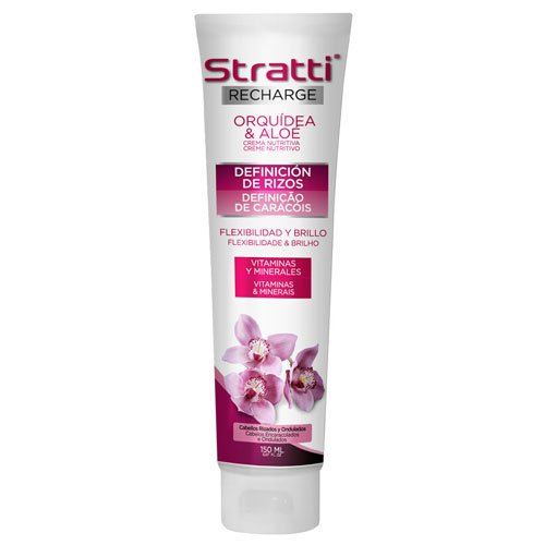 Carga de Tratamiento Stratti Orquídea Rizos reparación 150ml Carga de Tratamiento Stratti Orquídea Rizos reparación 150ml