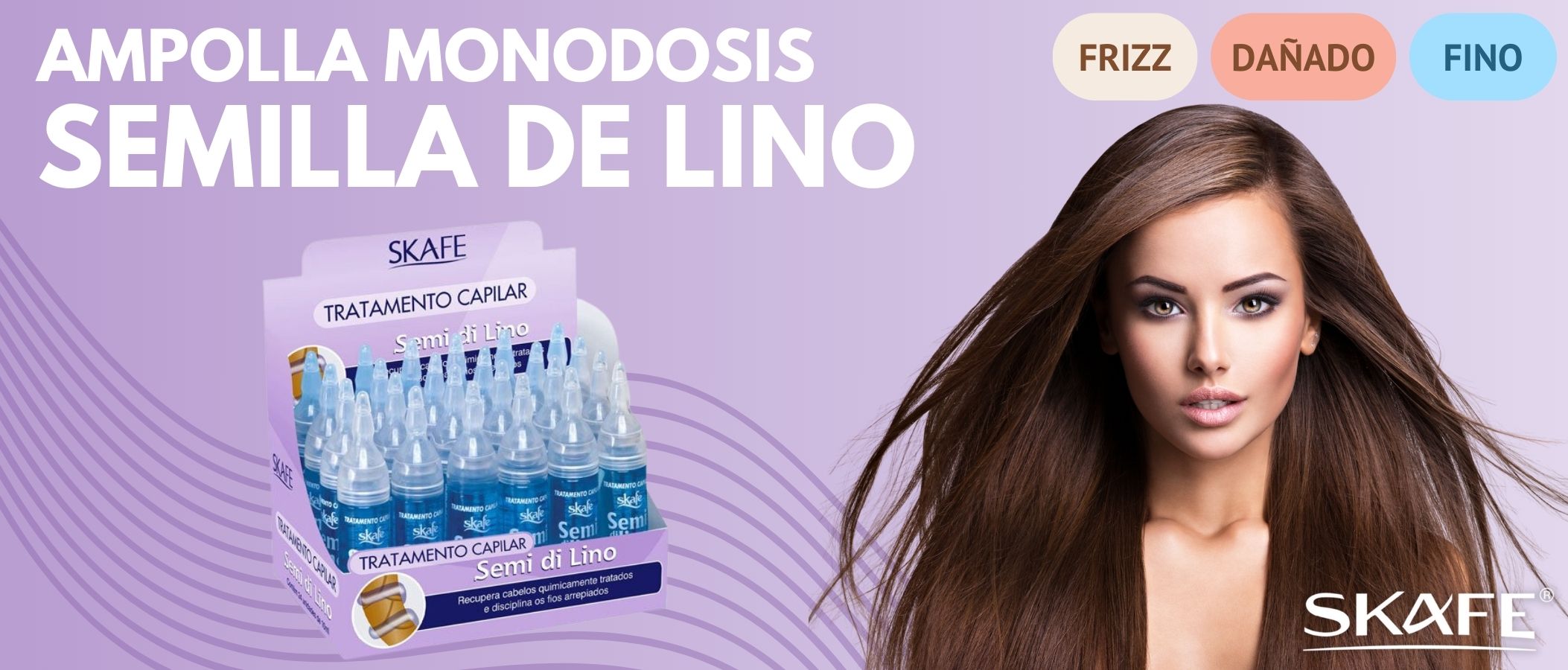 Ampolla Monodosis Skafe Semilla de Lino 10ml