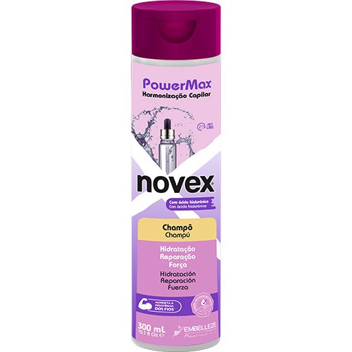 Maintenance pack Novex PowerMax Hyaluronic 4 products