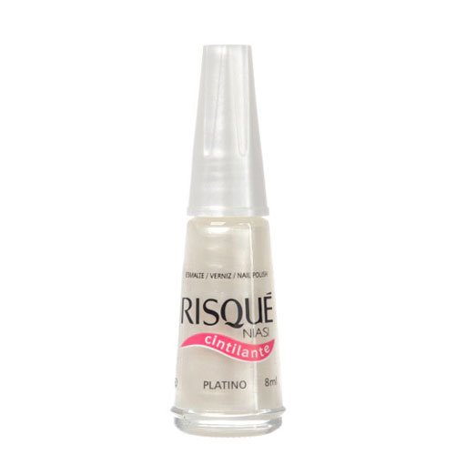 Nail polish Risqué Platino pearly 8ml