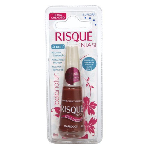 Esmalte de uñas Risqué Marrocos marrón ultracremoso 8ml