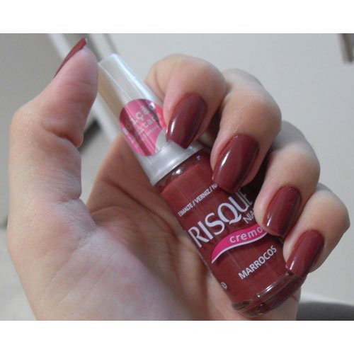 Esmalte de uñas Risqué Marrocos marrón ultracremoso 8ml