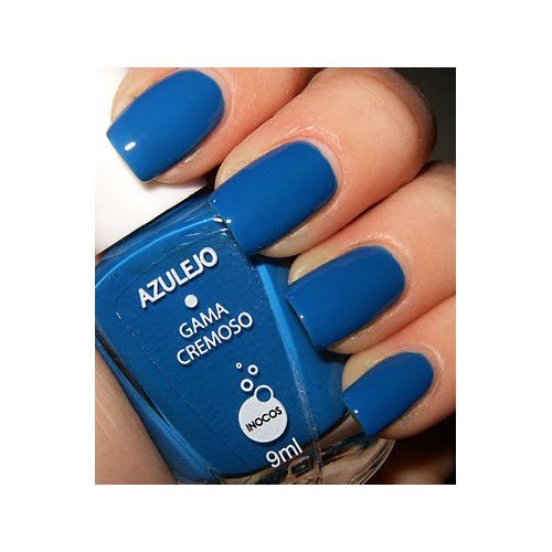 Esmalte de uñas Inocos Azulejo azul ultracremoso 9ml