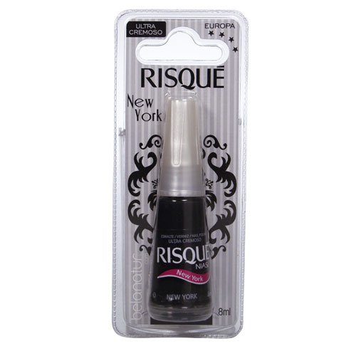 Nail polish Risqué New York gray metallic 8ml