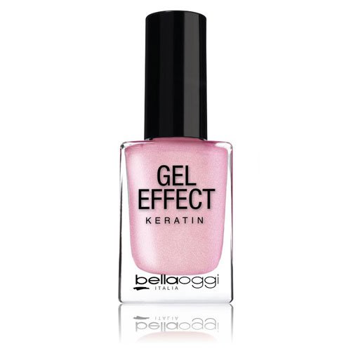 Esmalte de uñas Gel Effect Keratin 18 Pearl Rose rosa 10ml