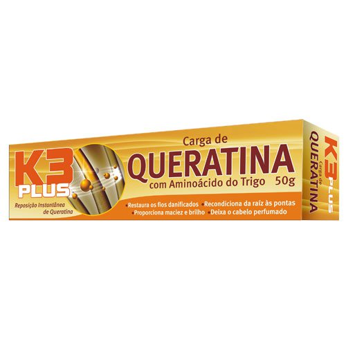 Carga de Keratina Hidran K3 Plus con aminoácidos de trigo 50g Carga de Keratina Hidran K3 Plus con aminoácidos de trigo 50g