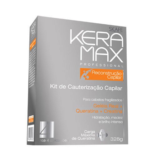 Kit Tratamiento de Keratina Skafe Keramax Reconstrucción 328g