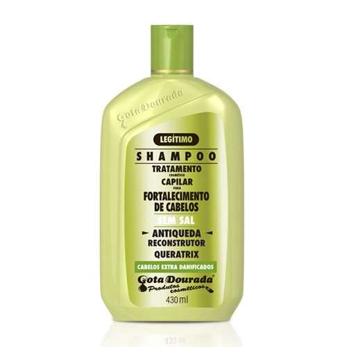 Shampoo Gota Dourada Keratrix anti-loss salt-free 430ml