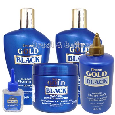 Pack mantenimiento Gold Black Nutritivo 4 productos