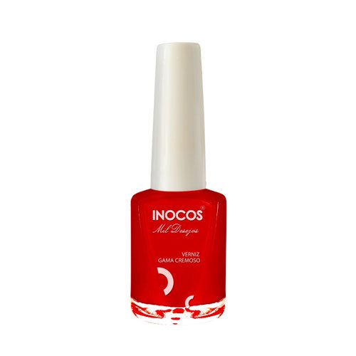 Nail polish Inocos Mil Desejos red ultra creamy 9ml