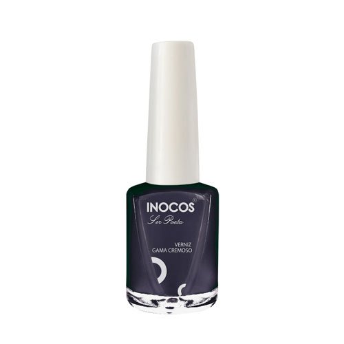 Esmalte de uñas Inocos Ser Poeta gris ultracremoso 9ml