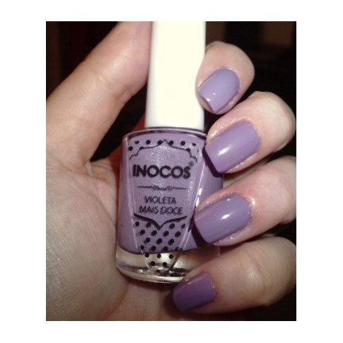 Esmalte de uñas Inocos Maria Josefina violeta lila ultracremoso 9ml