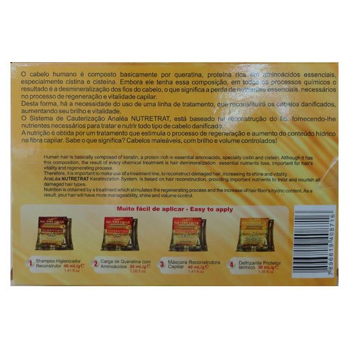 Kit tratamiento de keratina Nutretrat cauterización con aminoácidos 140g