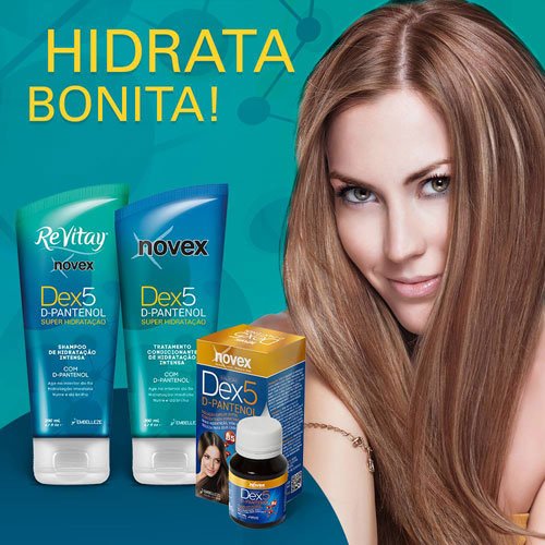 Tónico Novex Dex5 D-Pantenol solución súper concentrada 60ml