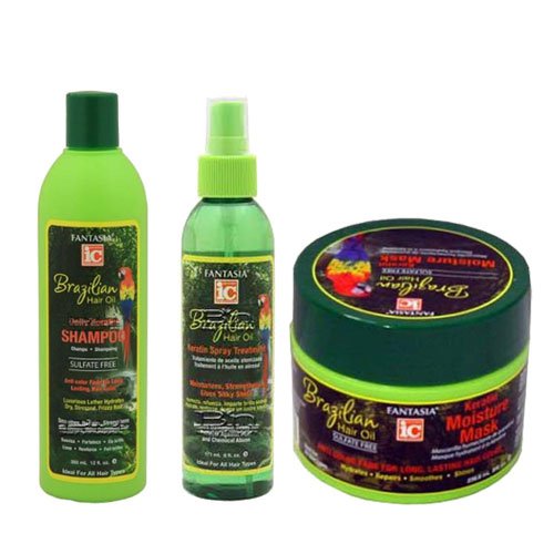 Maintenance pack IC Brazilian keratin hair oil keratin 3 products
