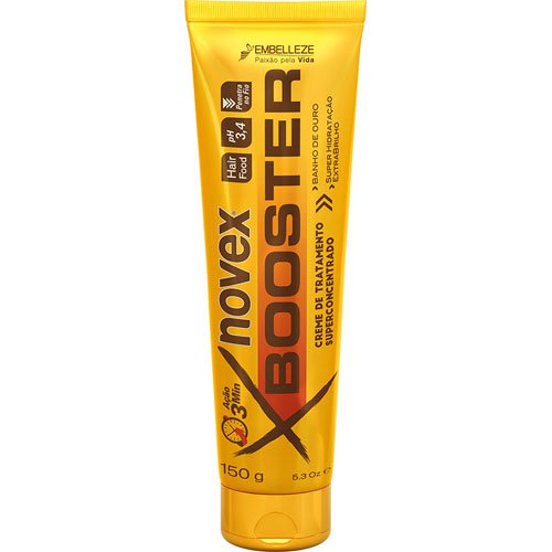 Carga de Keratina Novex Gold Booster 150g Carga de Keratina Novex Gold Booster 150g