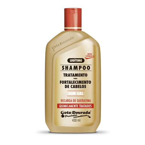 Champú Gota Dourada Recarga de Queratina sin sal 430ml Champú Gota Dourada Recarga de Queratina sin sal 430ml