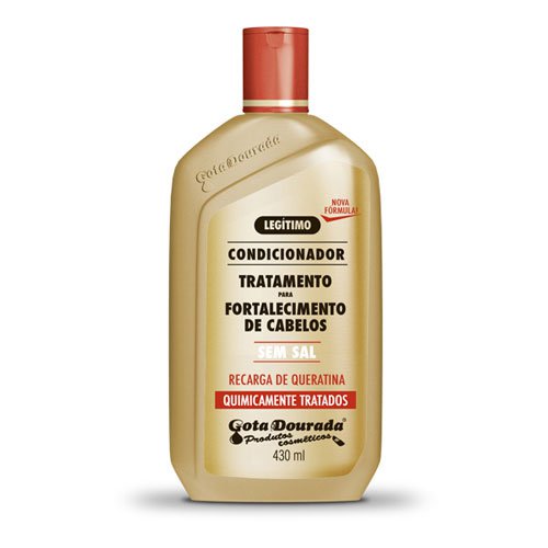 Acondicionador Gota Dourada Recarga de Queratina 430ml Acondicionador Gota Dourada Recarga de Queratina 430ml