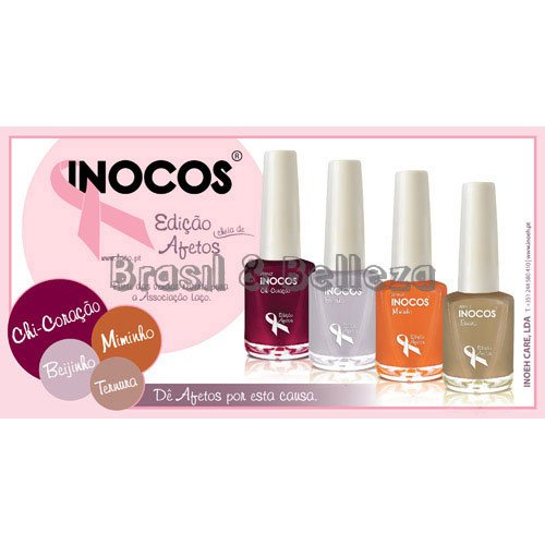 Esmalte de uñas Inocos Miminho naranja ultracremoso 9ml