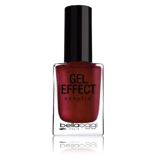 Esmalte de uñas Gel Effect Keratin 11 Fire Red granate 10ml