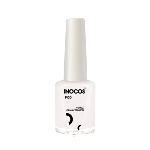 Esmalte de uñas Inocos Pico francesa blanco ultracremoso 9ml